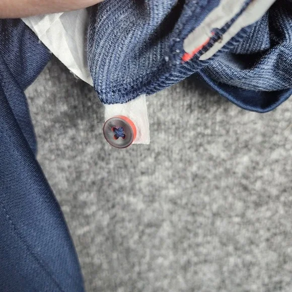 Nike Polo Shirt Mens XXL Navy Blue New England Patriots NFL Dri-FIT Short Sleeve - Picture 8 of 10